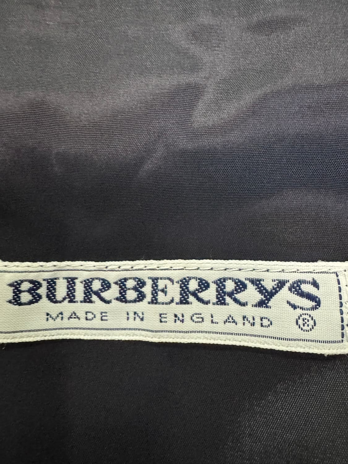 (한글택) 버버리 빈티지 치마 네이비 상품이미지3