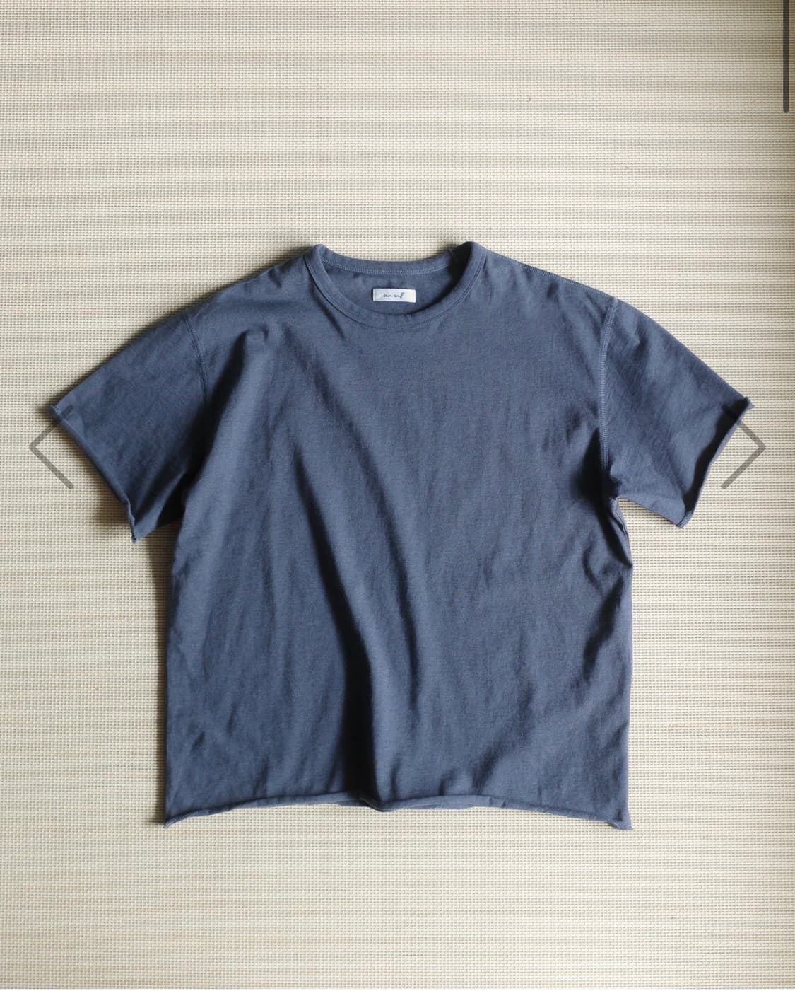 seasalt / Loop hem tee (melange navy) 상품이미지1