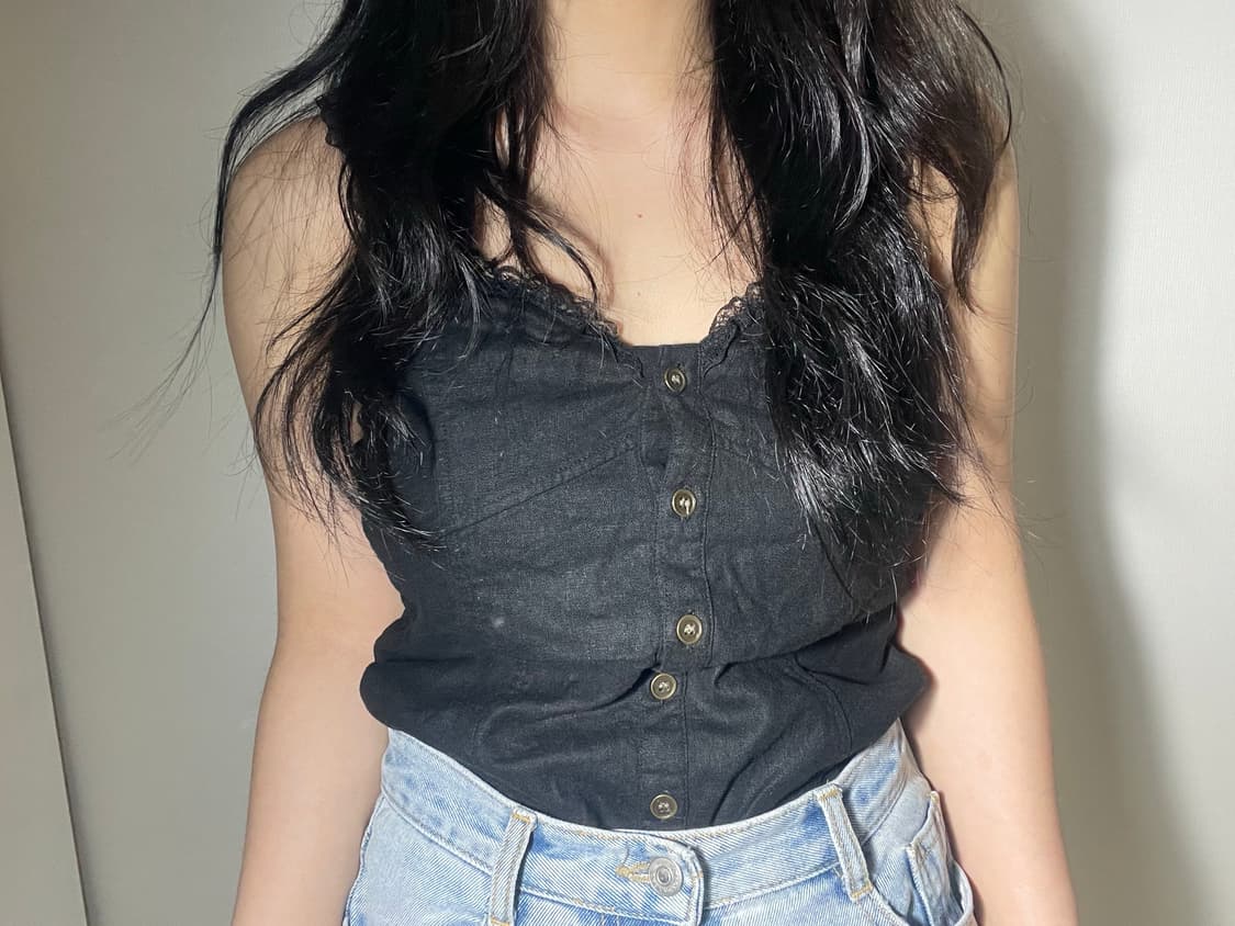 vintage sleeveless shirt 상품이미지5