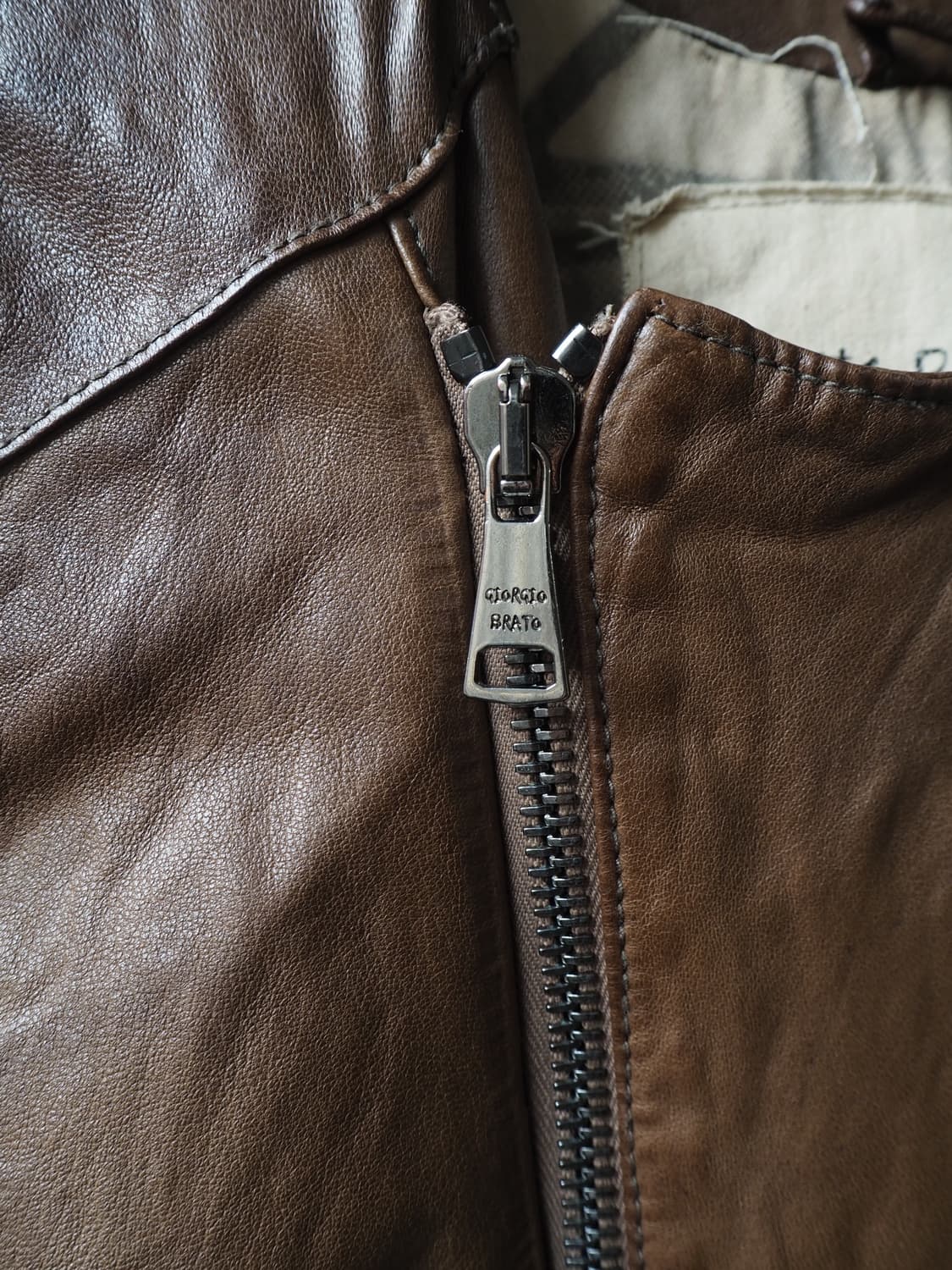 GIORGIO BRATO lambskin jacket 상품이미지3