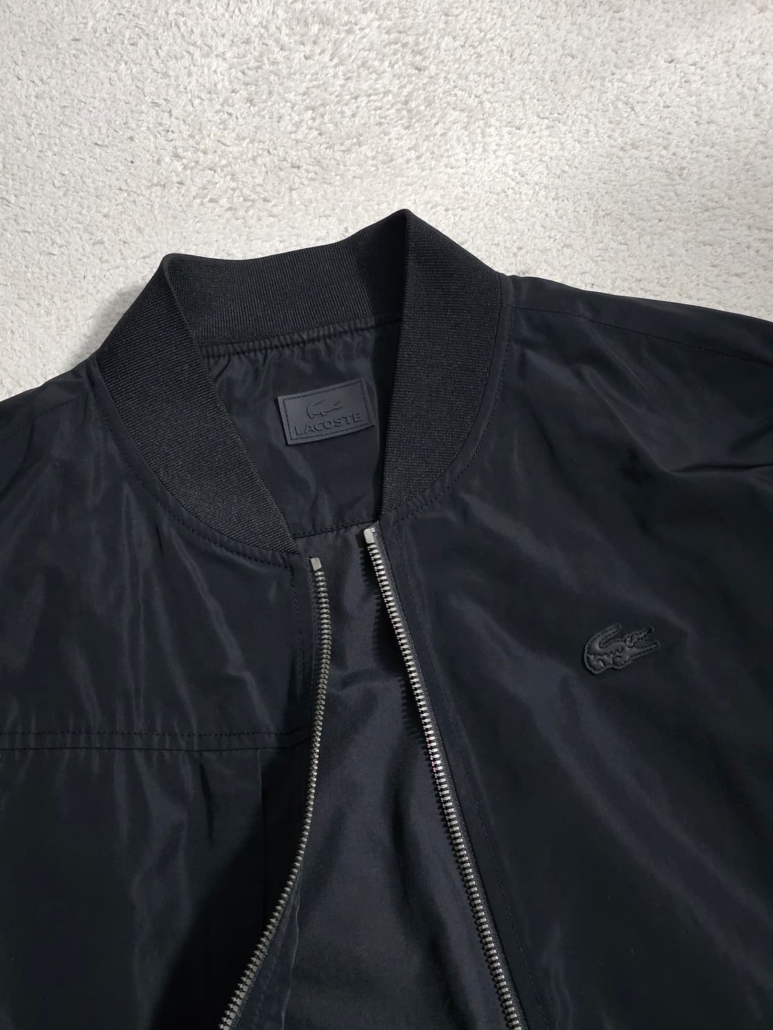 라코스테 lacoste 여성 항공 경량 코트 블랙 36(M)사이즈 상품이미지3