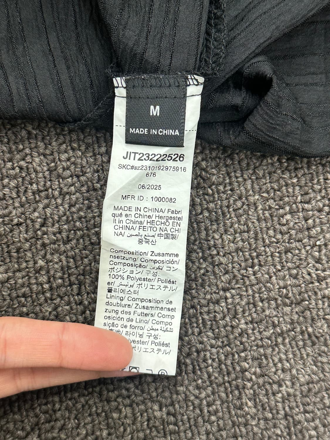 M)Japanese vintage 여성 블랙 오프숄더 리본 탱크탑 원피스 상품이미지6