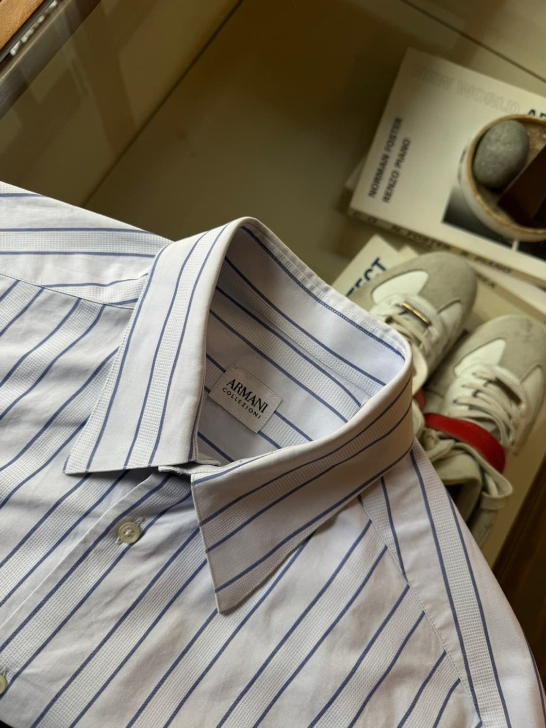 아르마니 꼴레지오니 드레스 셔츠 100 상품이미지9