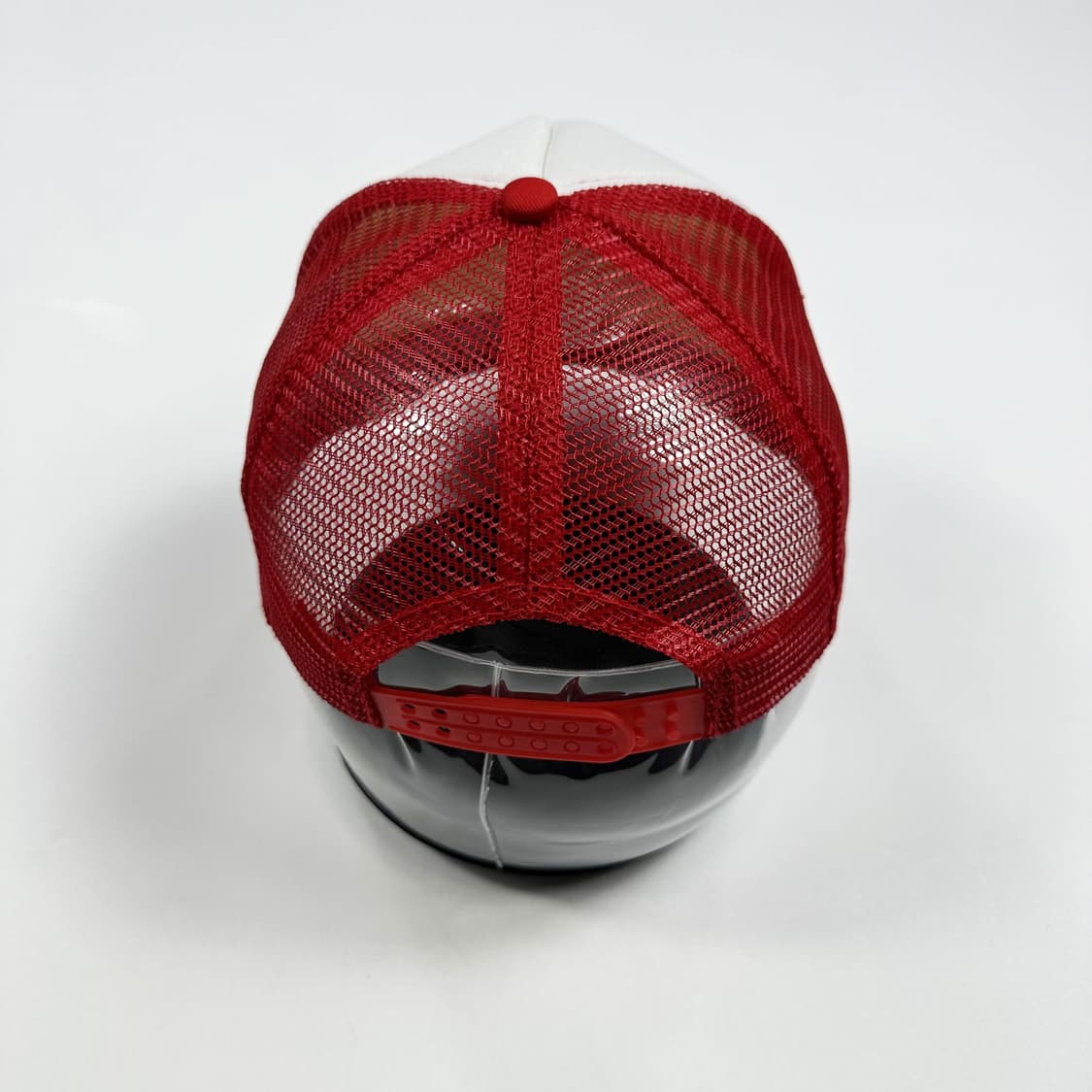VTG 빈티지 레드 메쉬 볼캡 모자 상품이미지3