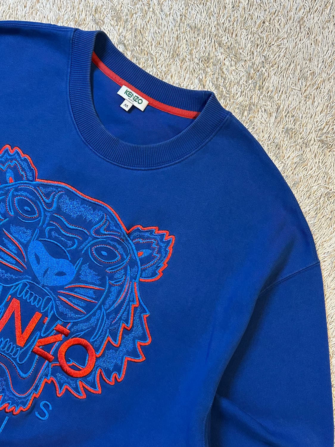 겐조 KENZO 타이거 맨투맨 로얄블루 상품이미지2