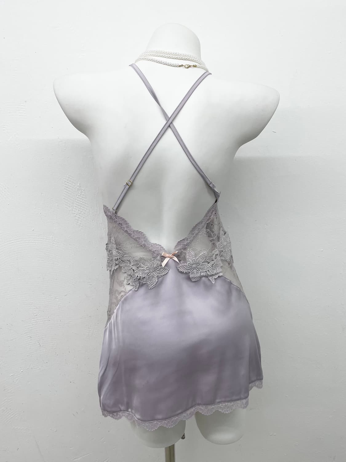 페어리 새틴 레이스 슬립 상품이미지4