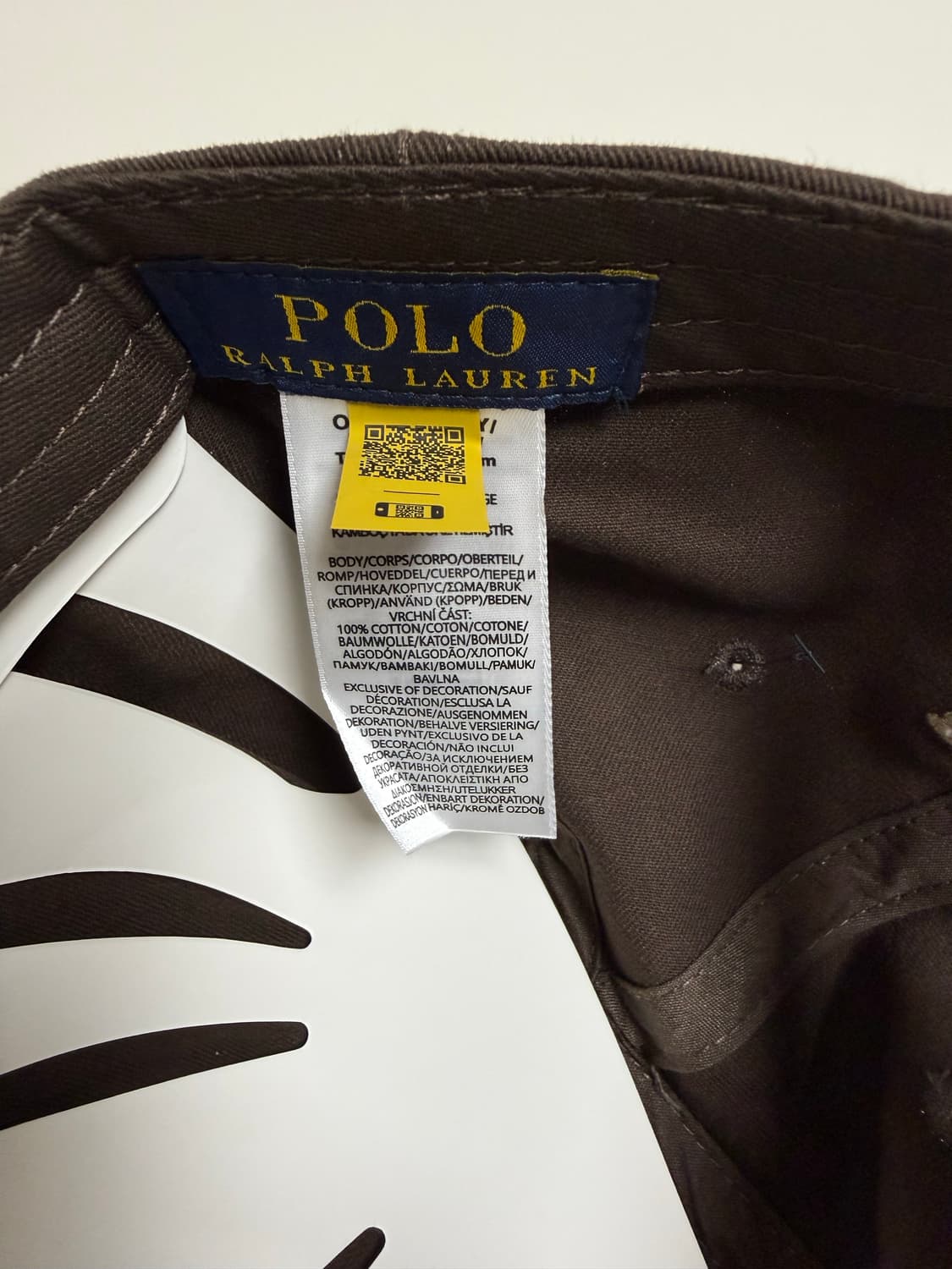 폴로 랄프로렌 볼캡모자 (진브라운)(골드포니자수)(새상품) 상품이미지4