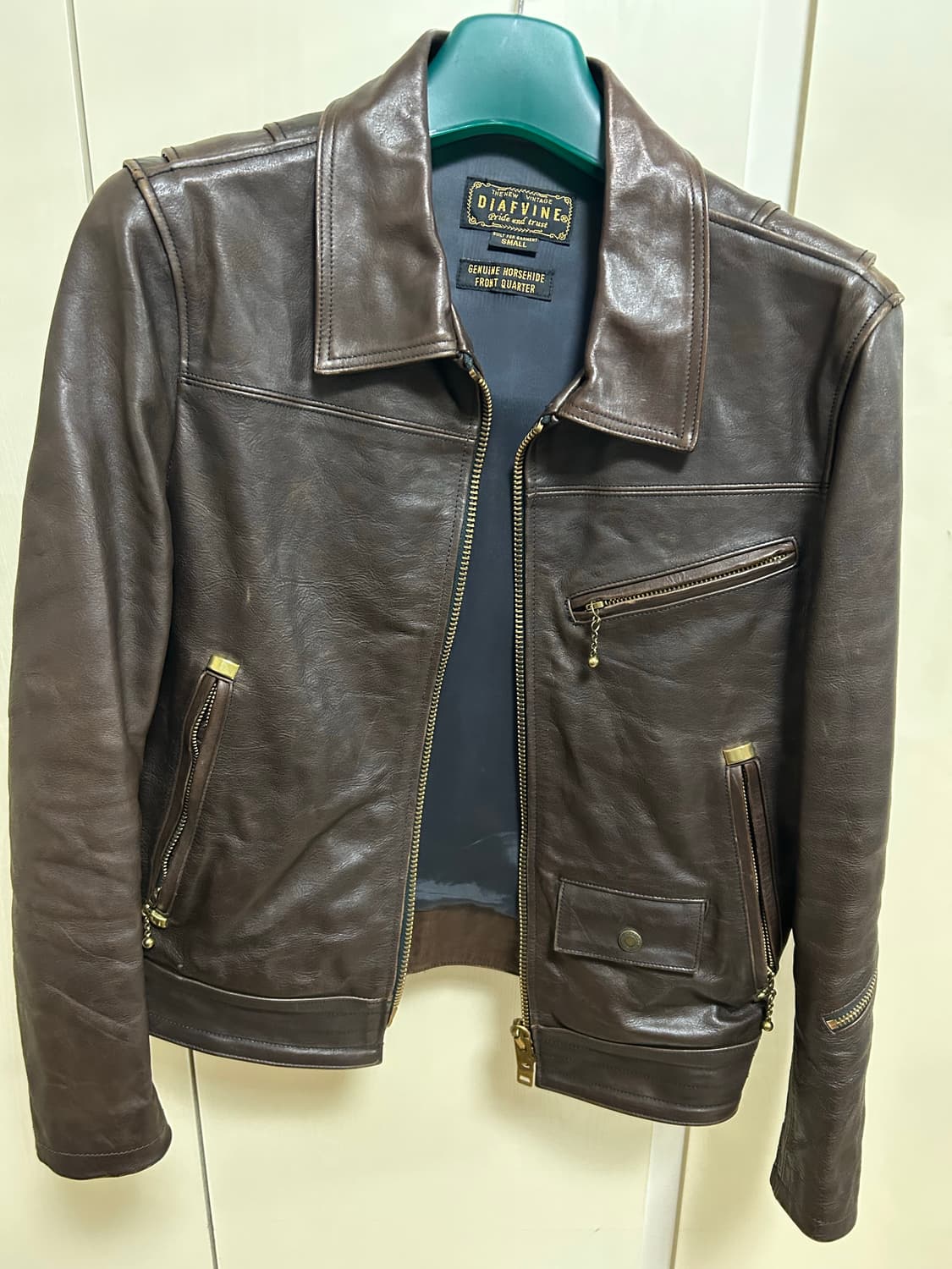 디아프바인 로저 말가죽자켓 상품이미지1