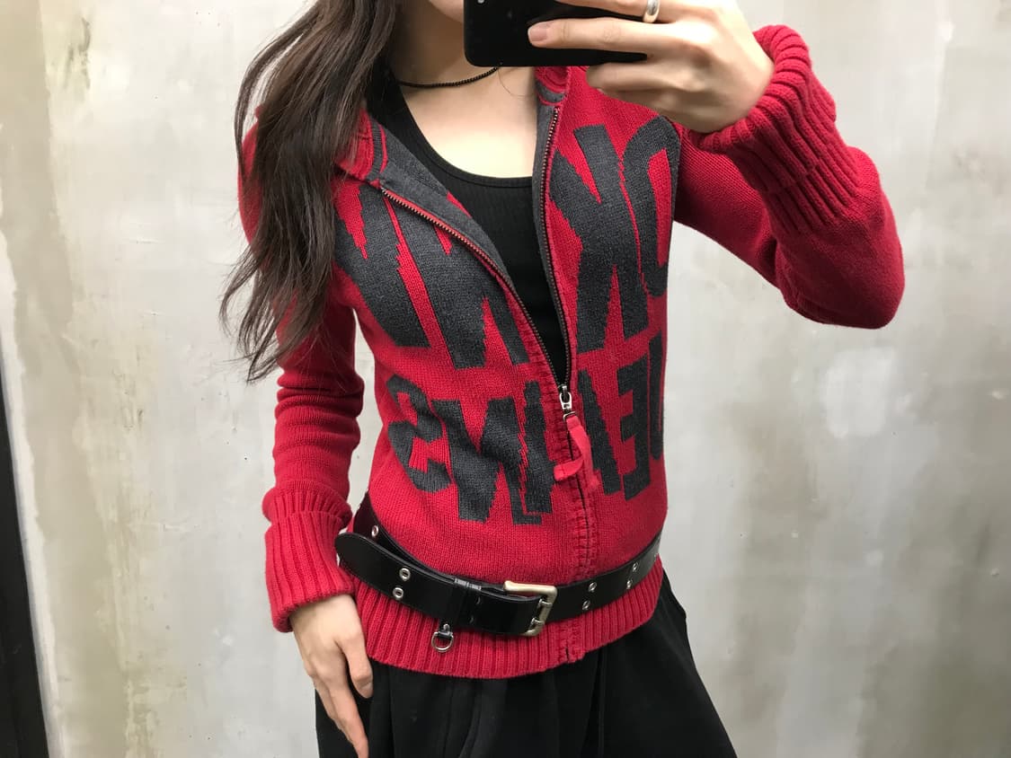 DKNY knit zipup 상품이미지2