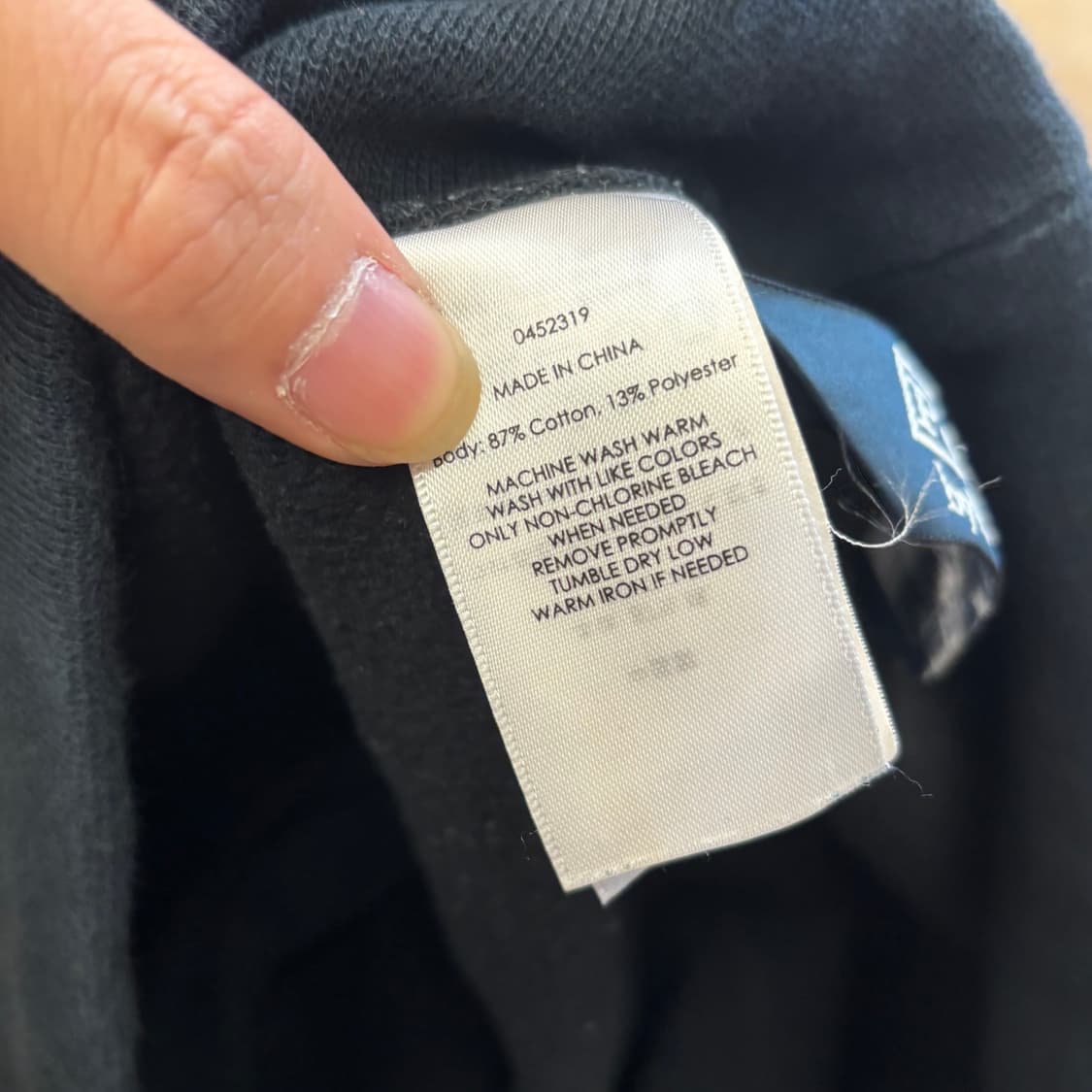 L 폴로랄프로렌 블랙 스웻팬츠 상품이미지5