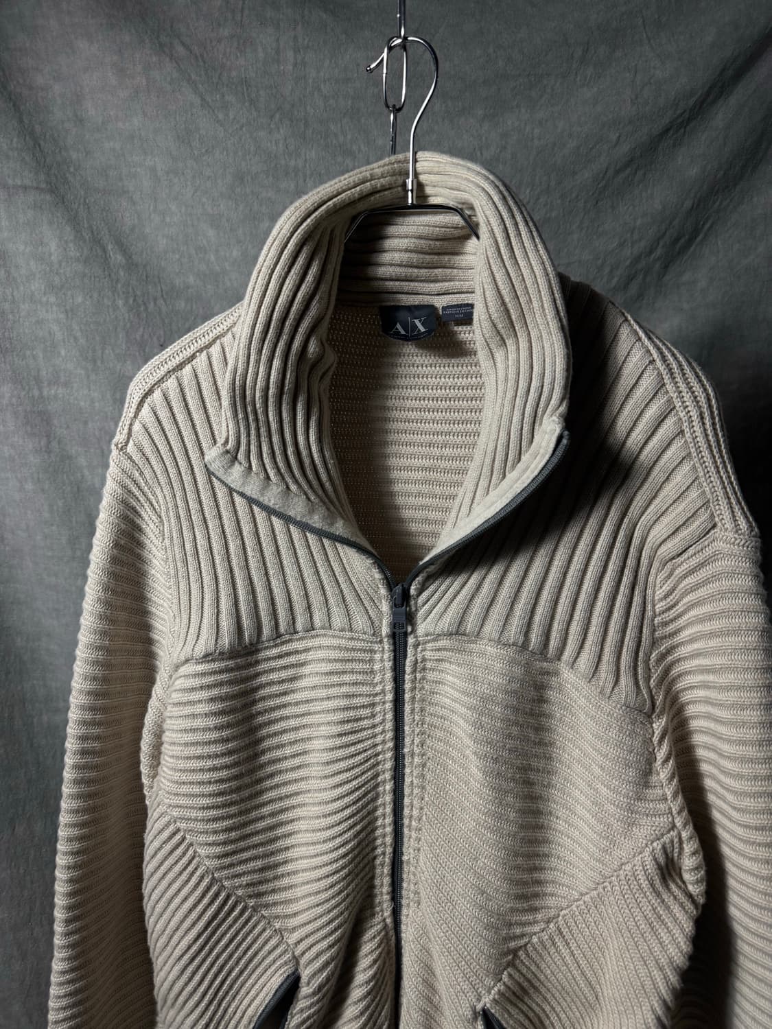 Armani Exchange Knit Zip-Up Cardigan 상품이미지5