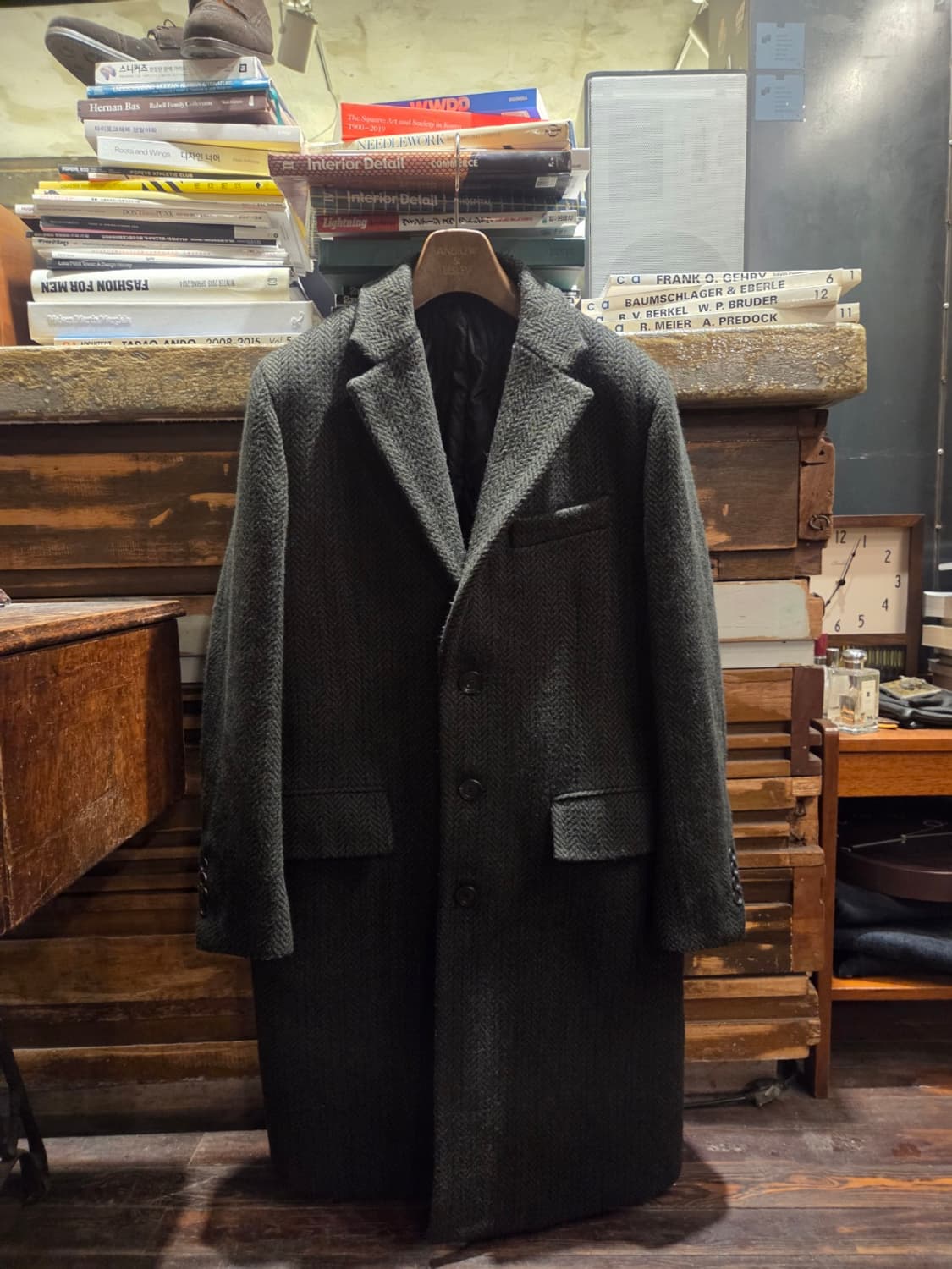 쇼앤텔 트위드코트 상품이미지1