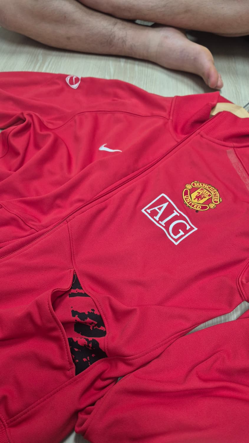 나이키 맨유 트랙 자켓 올드스쿨 빈티지 상품이미지1