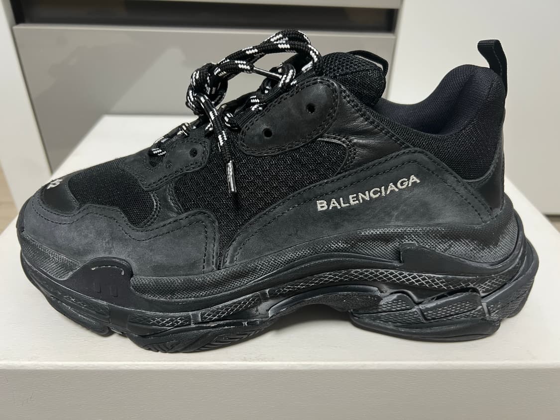 발렌시아가 트리플S 17FW 블랙 made in italy 새상품(42) 상품이미지5