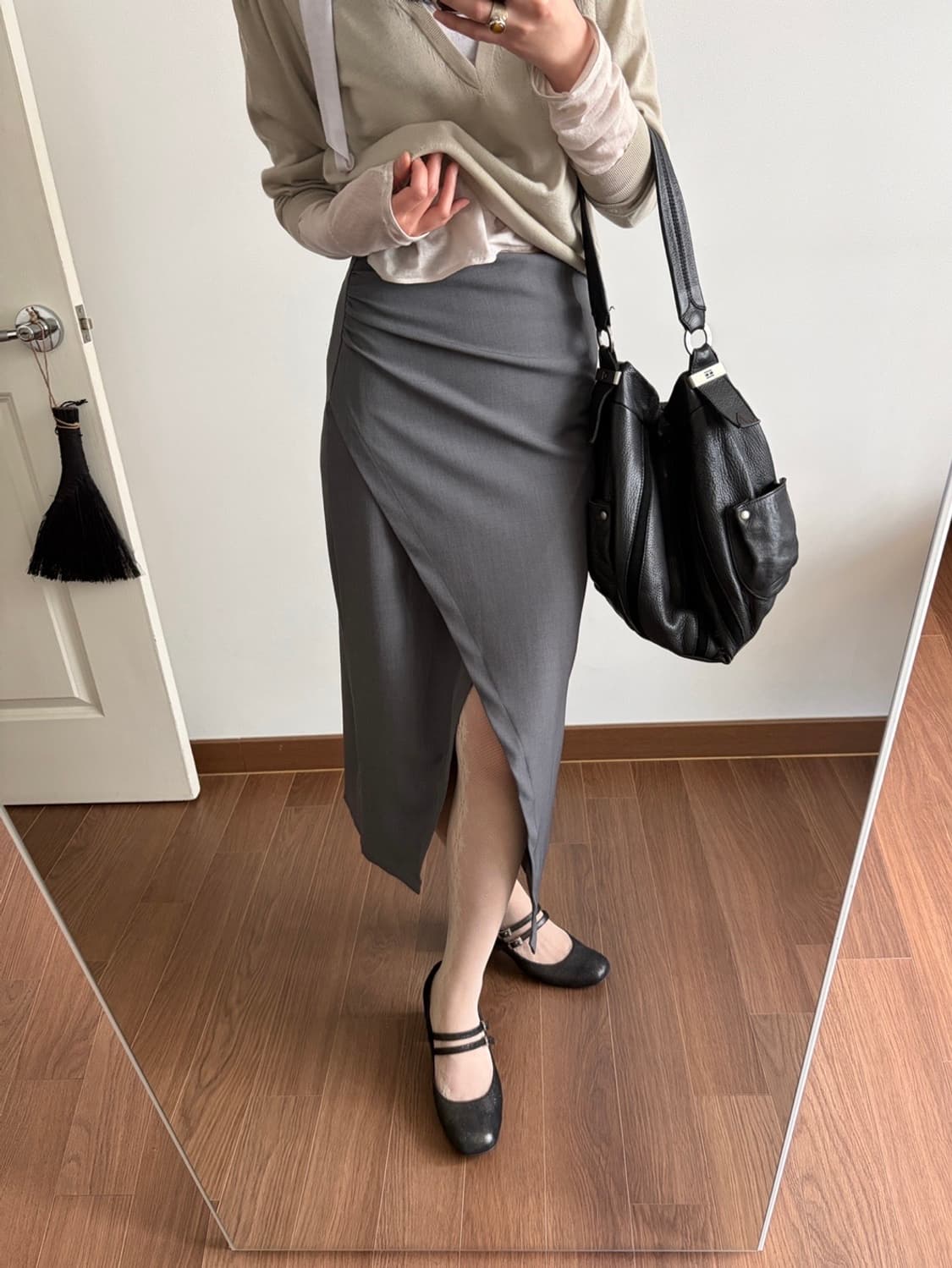 wrap skirt 상품이미지5