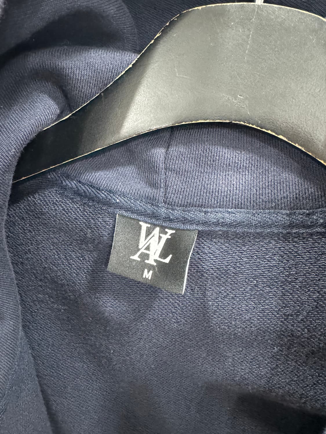 우알롱 2way 후드집업 네이비 M 상품이미지5