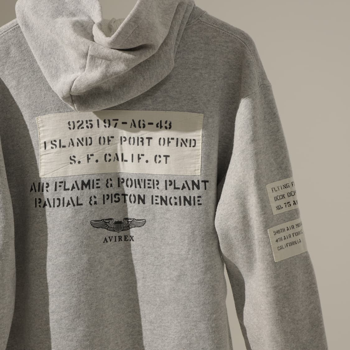 AVIREX 아비렉스 빈티지 후드 스웻 상품이미지8