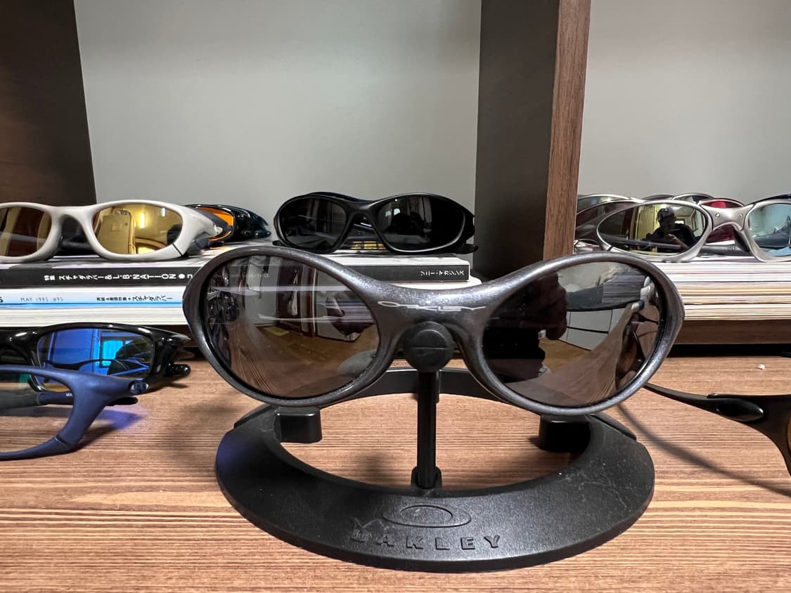 Oakley Eye Jacket 1.0 Charcoal/Silver  상품이미지2