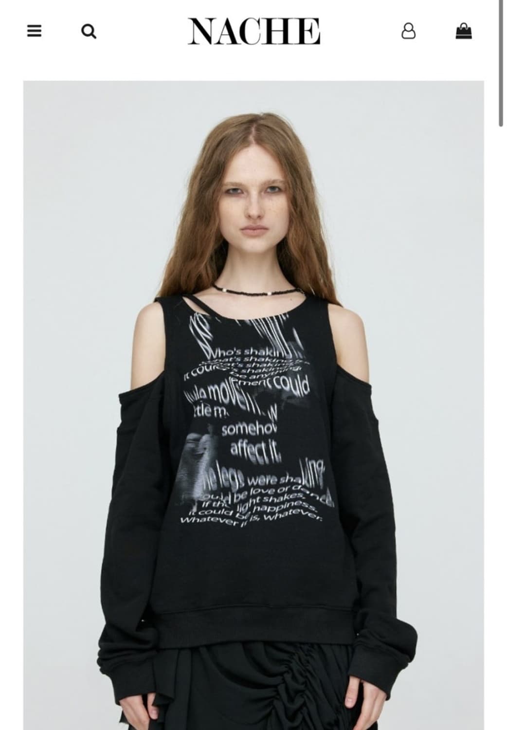 나체 베어 스웨트 맨투맨 상품이미지1