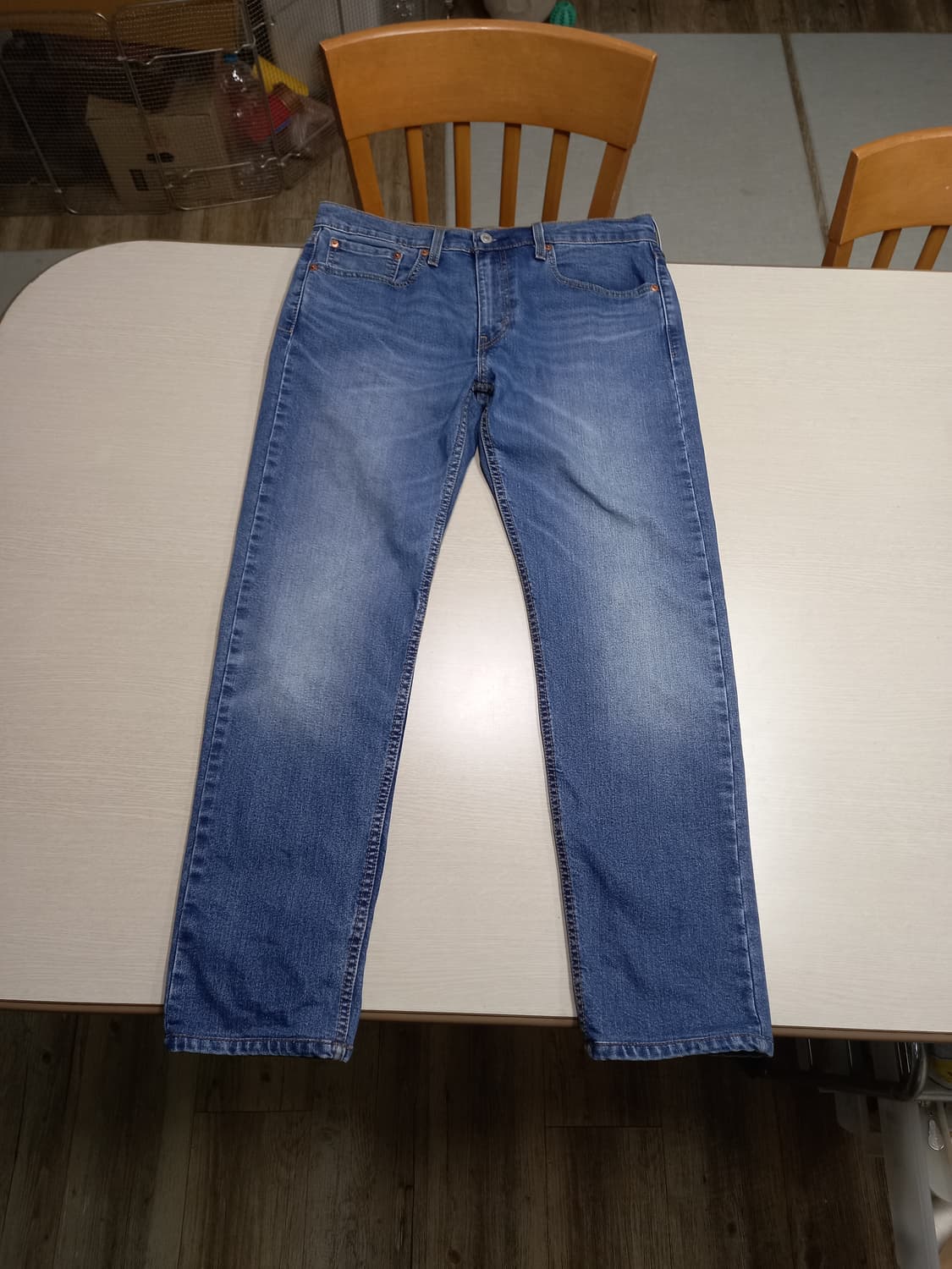 33 리바이스502 warm 워싱 스판 슬림일자진 33-452 상품이미지1