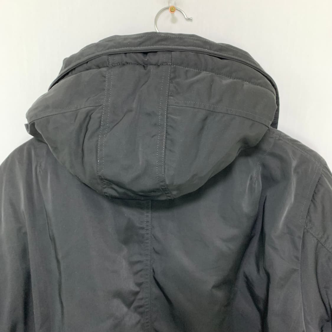 아비렉스 빈티지 후드 패딩 블랙 봄버 점퍼 L 상품이미지10