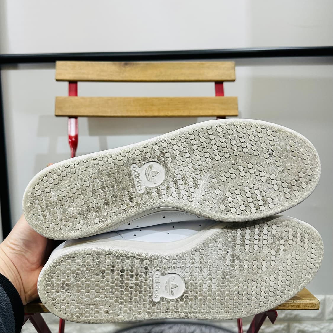 280) 아디다스 운동화 남성 남자 신발 스탠스미스 화이트 레오파드 상품이미지6