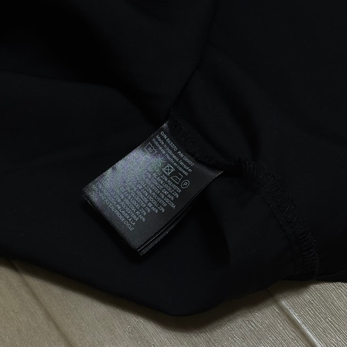 h&m 에이치앤엠 타이 디테일 오버사이즈 드레스 (새상품) 상품이미지4