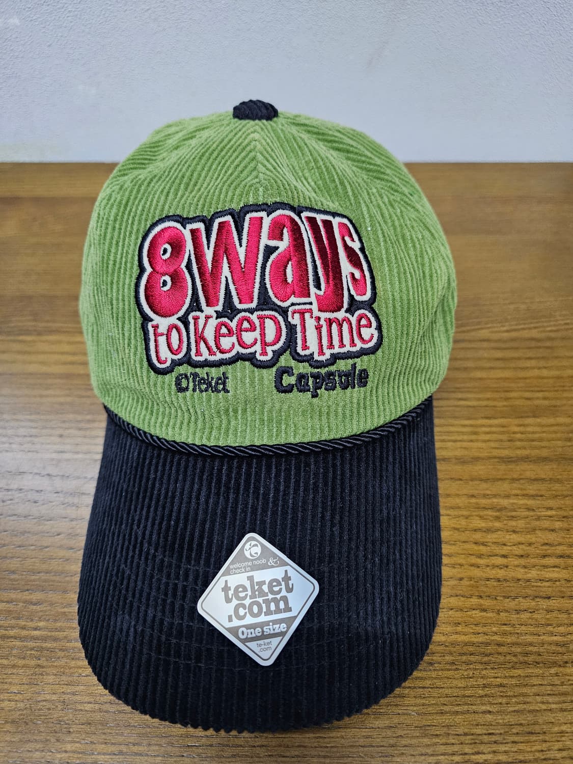 테켓 8ways cap green 모자 상품이미지1