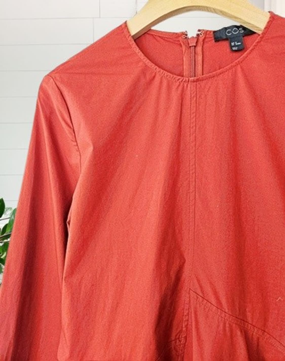 코스 버건디 원피스 상품이미지6