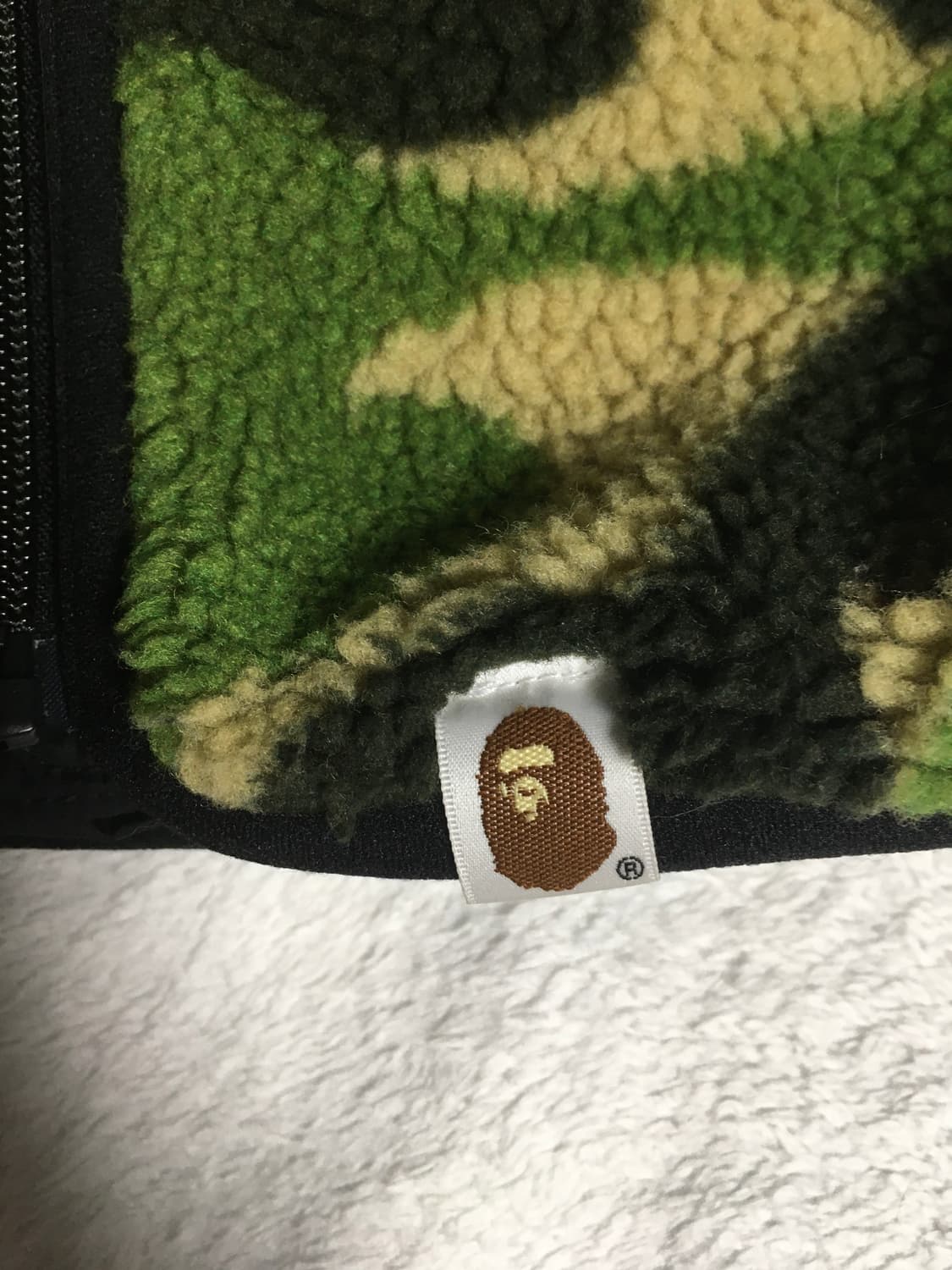 베이프 ABC 카모 보아 립스탑 리버서블 자켓 상품이미지3