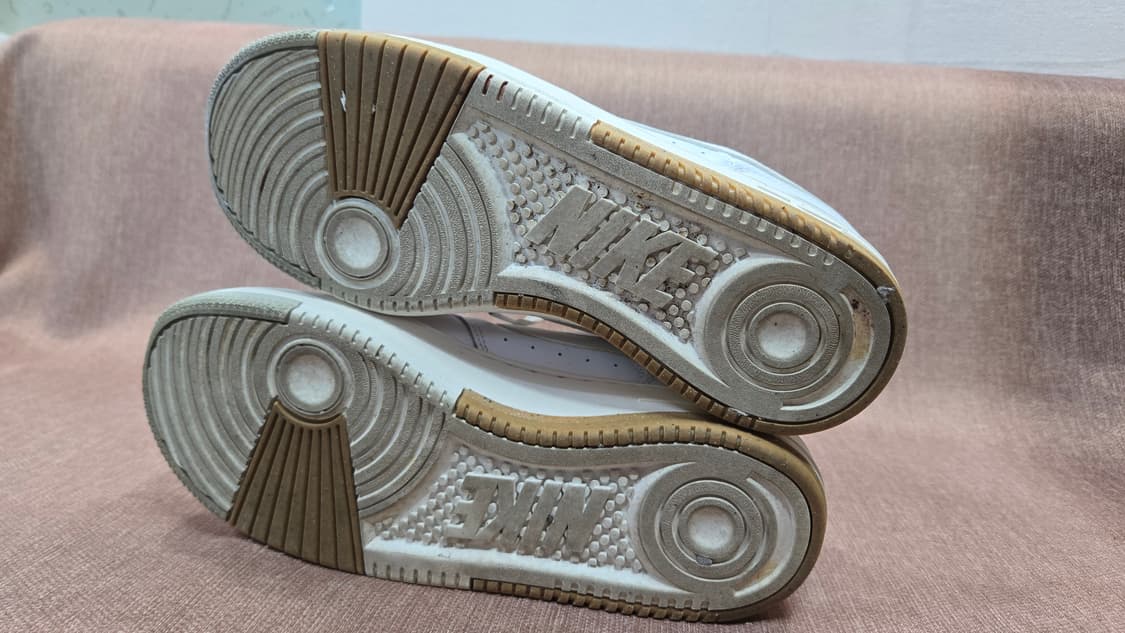 나이키 270mm- 레더 감마 포스 스니커즈 화이트 샌드 드리프트 상품이미지6