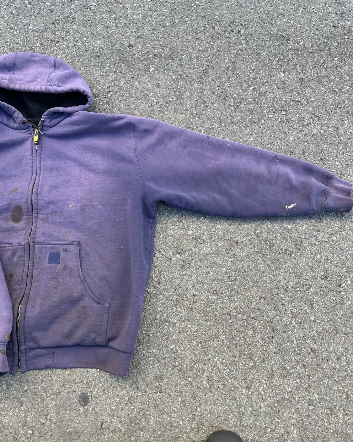 [XL] 00s 칼하트 J149 후드 집업 (칸예 웨스트) 상품이미지4