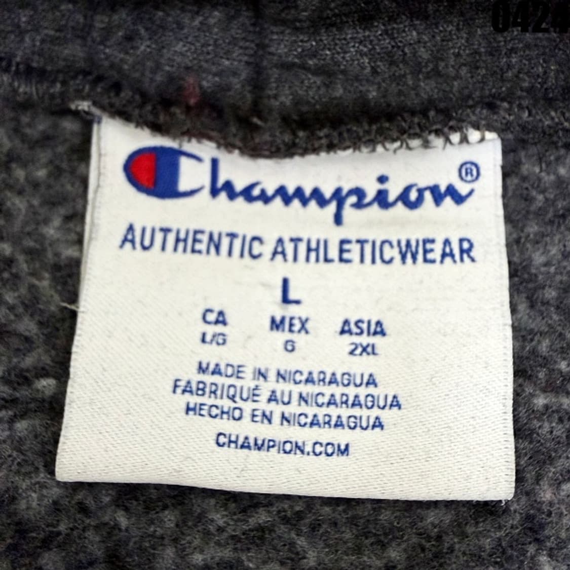 챔피온 스탠포드 후드 티셔츠 L 0424 상품이미지4