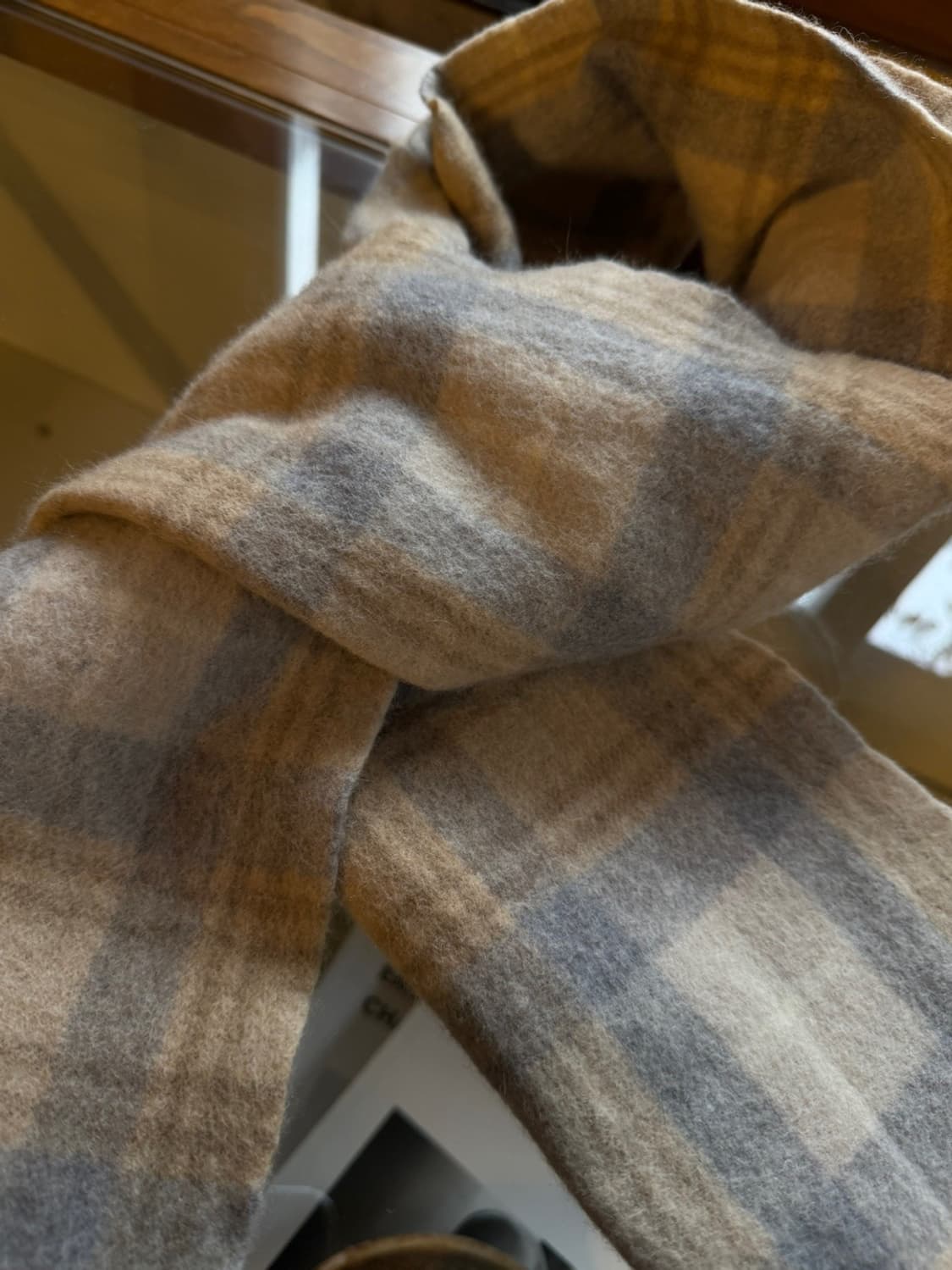 BEGG 앙고라 울 머플러 상품이미지2