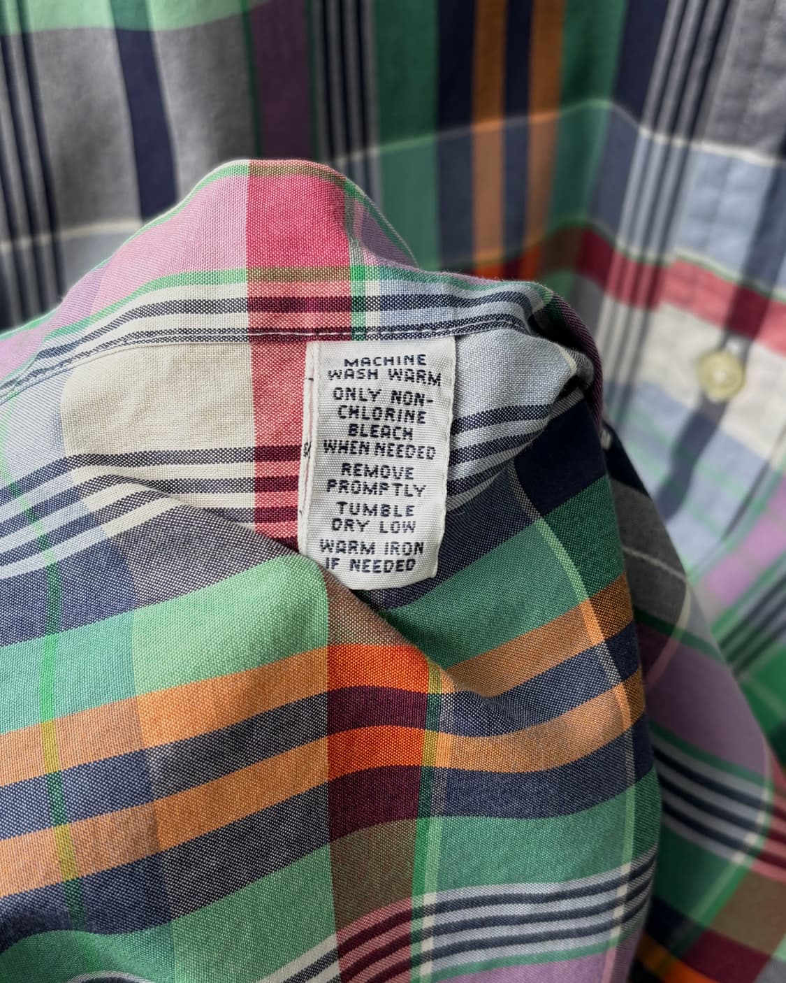 [M-L]폴로 랄프로렌 포플린 클래식핏 체크 셔츠 상품이미지9