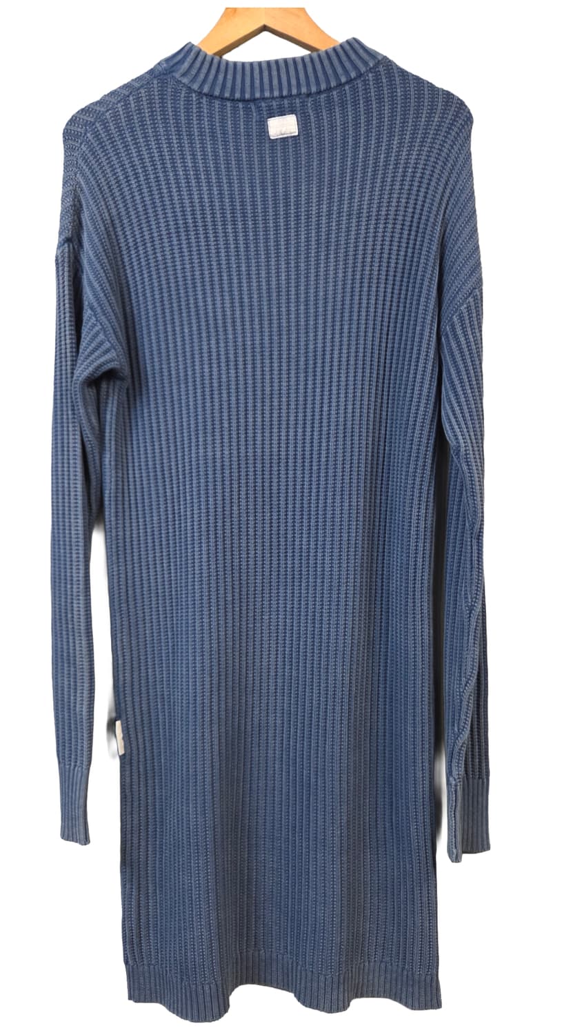 G-STAR 청색 골지 니트 롱 원피스 상품이미지2