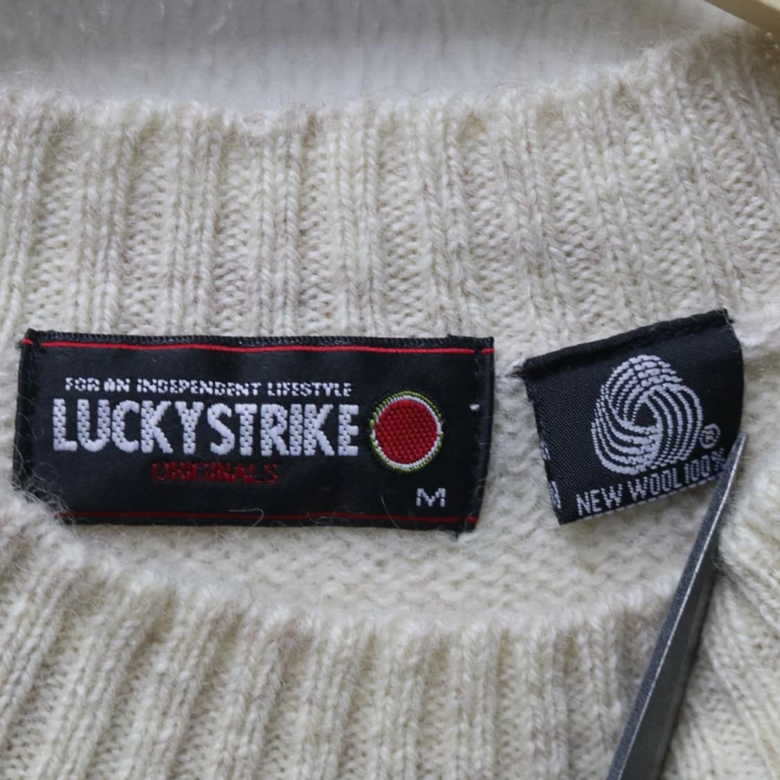 LUCKY STRIKE 아가일 울 니트 61762 상품이미지6