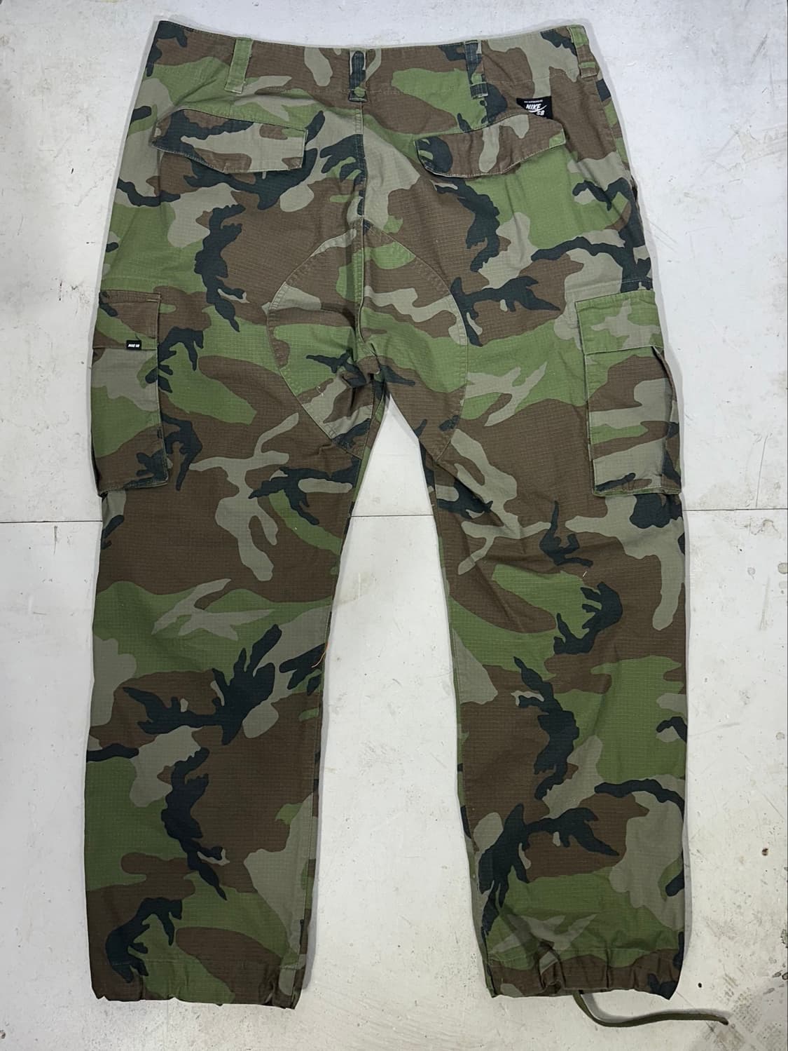 나이키 sb 립스타 카키 카모 와이드 카고 팬츠 XXL 상품이미지5