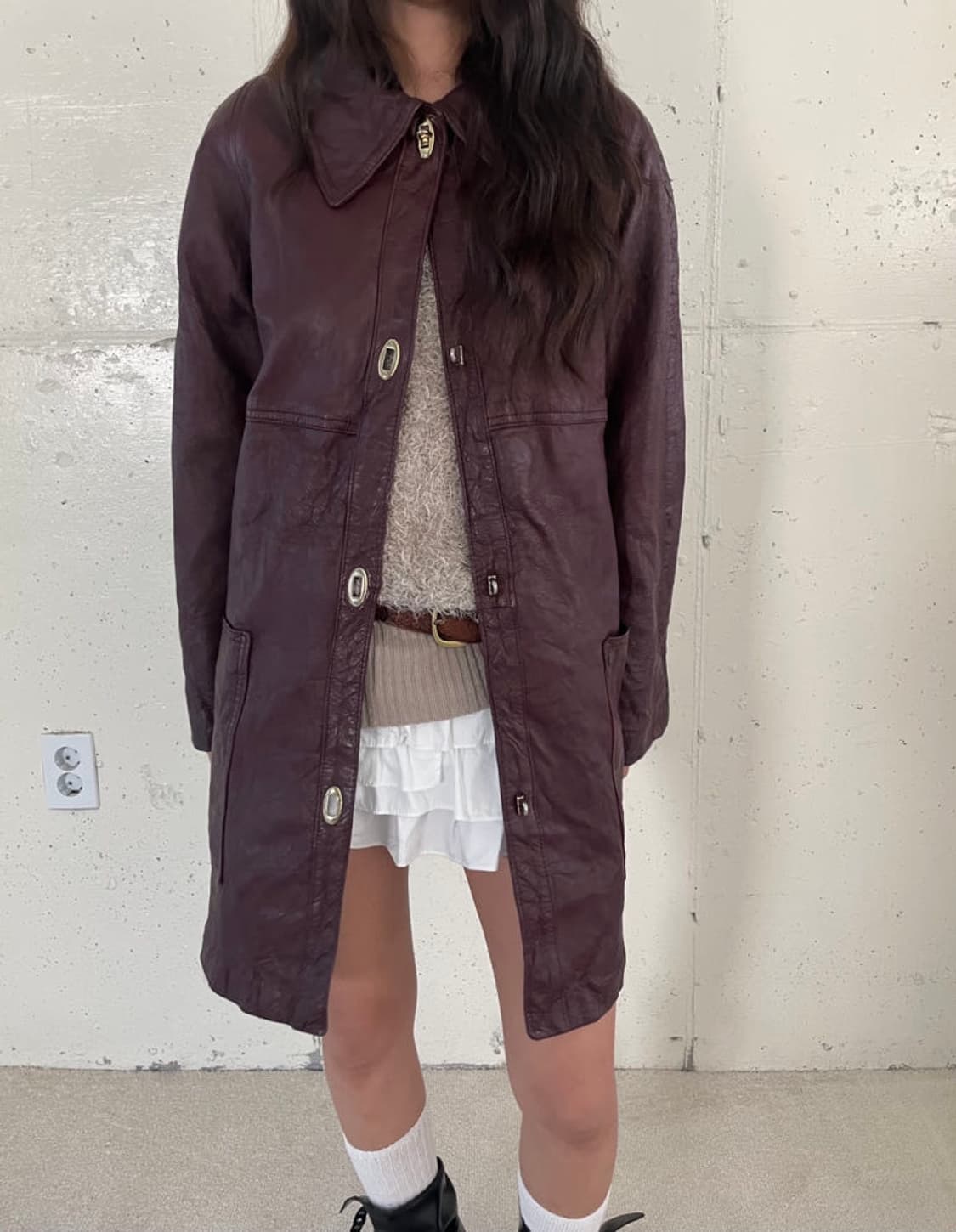 빈티지 레더자켓 상품이미지3