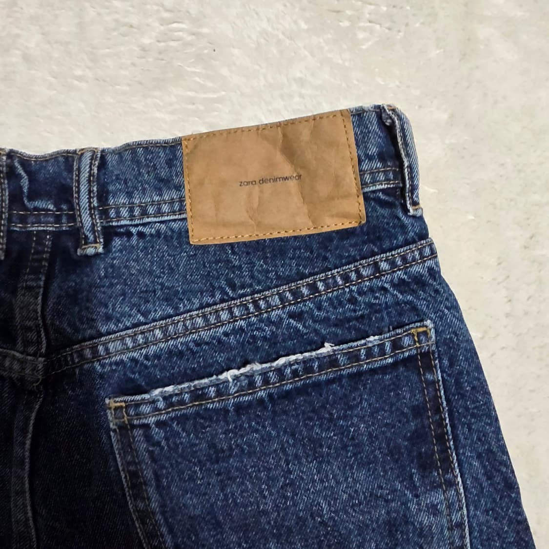 (30)여성 자라 배기핏 데님 팬츠 상품이미지4