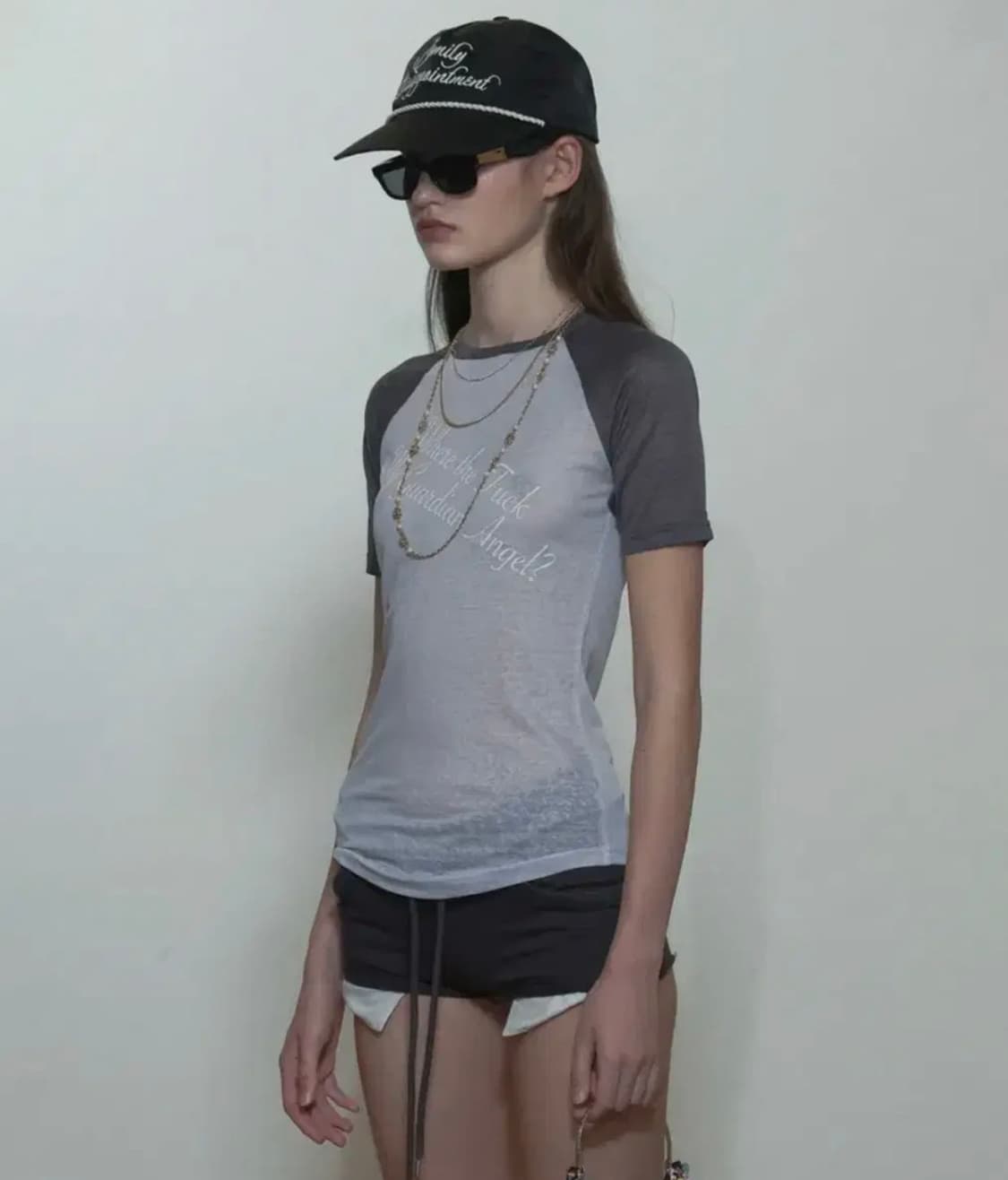 스컬프터 Missing Angel Linen Like Tee 상품이미지1