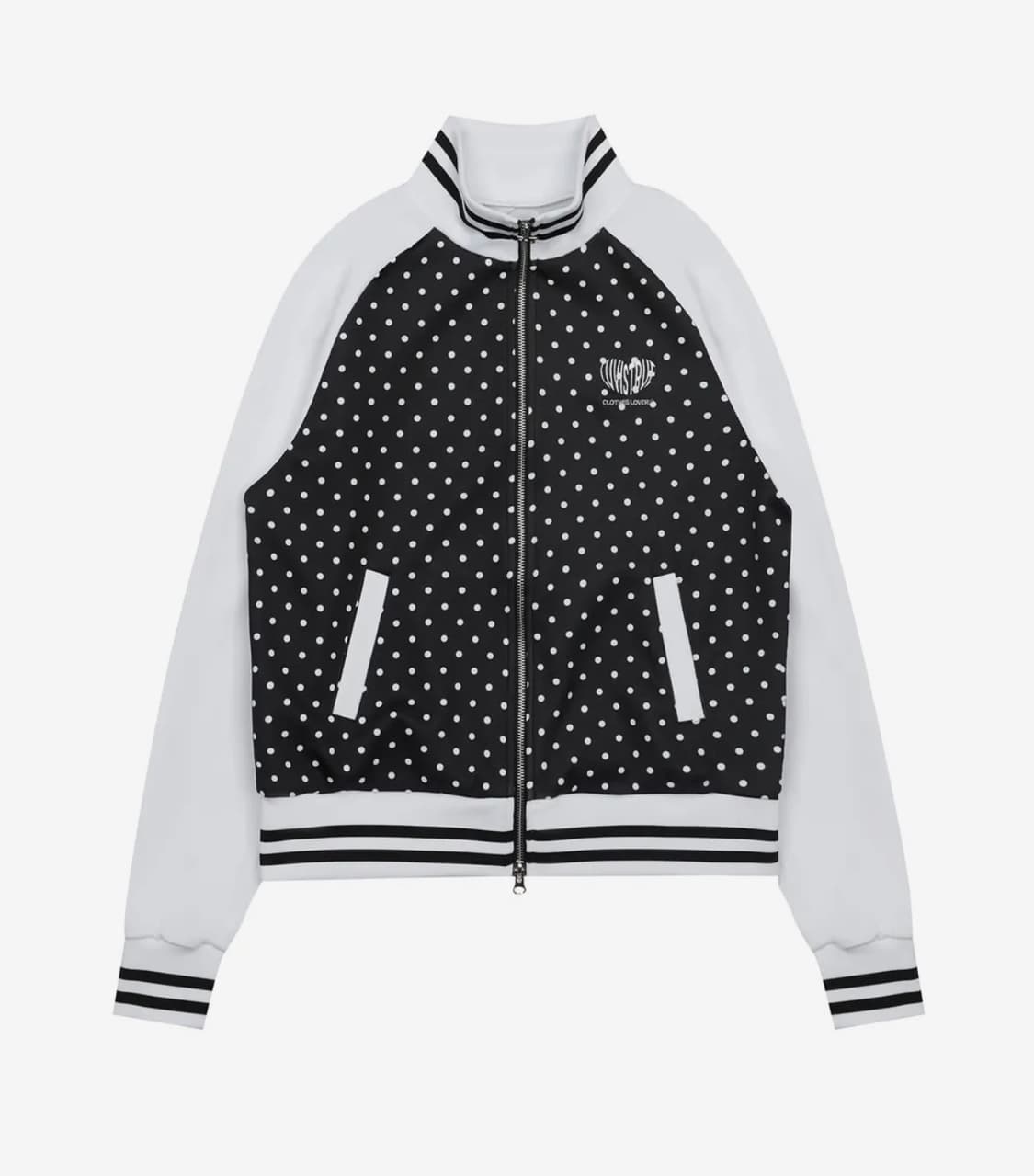 러브이즈트루 도트 트레이닝 집업 저지 DOT TRANING ZIPUP 상품이미지2