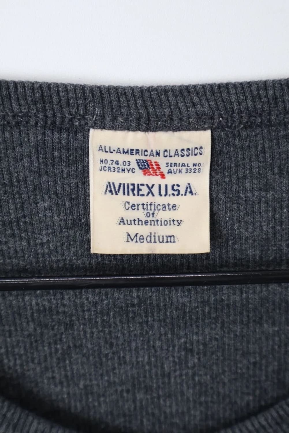 Avirex Rib Long Sleeve 상품이미지7