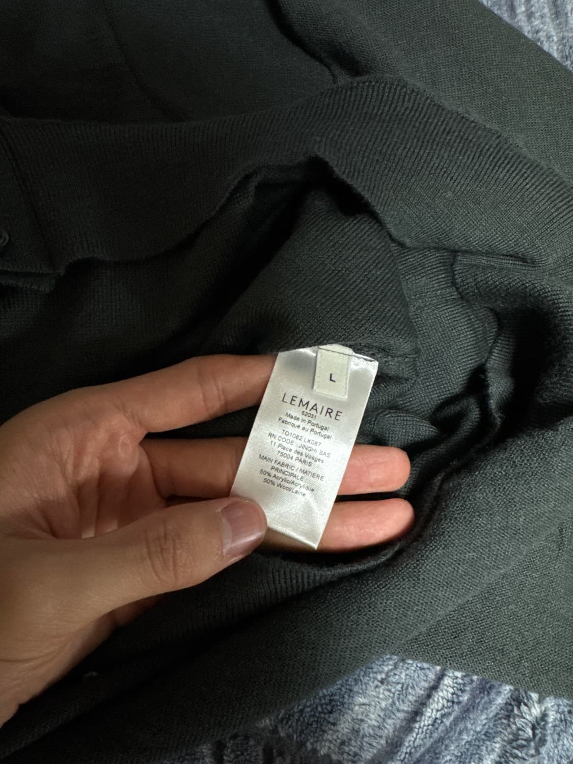 르메르 트위스트 가디건 L 상품이미지3