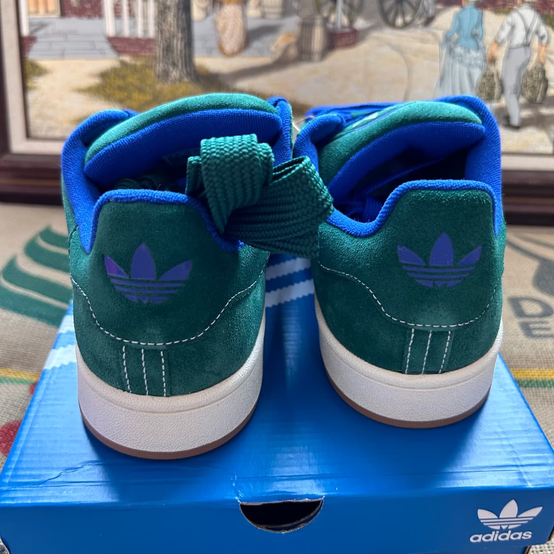 새상품 아디다스 캠퍼스 00s 루시드 블루 상품이미지4