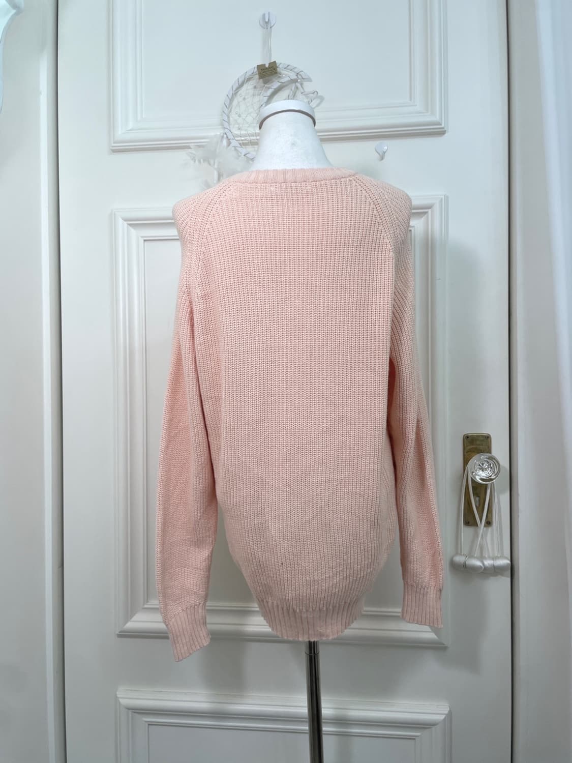 coral basic regaln cotton sweater 상품이미지3