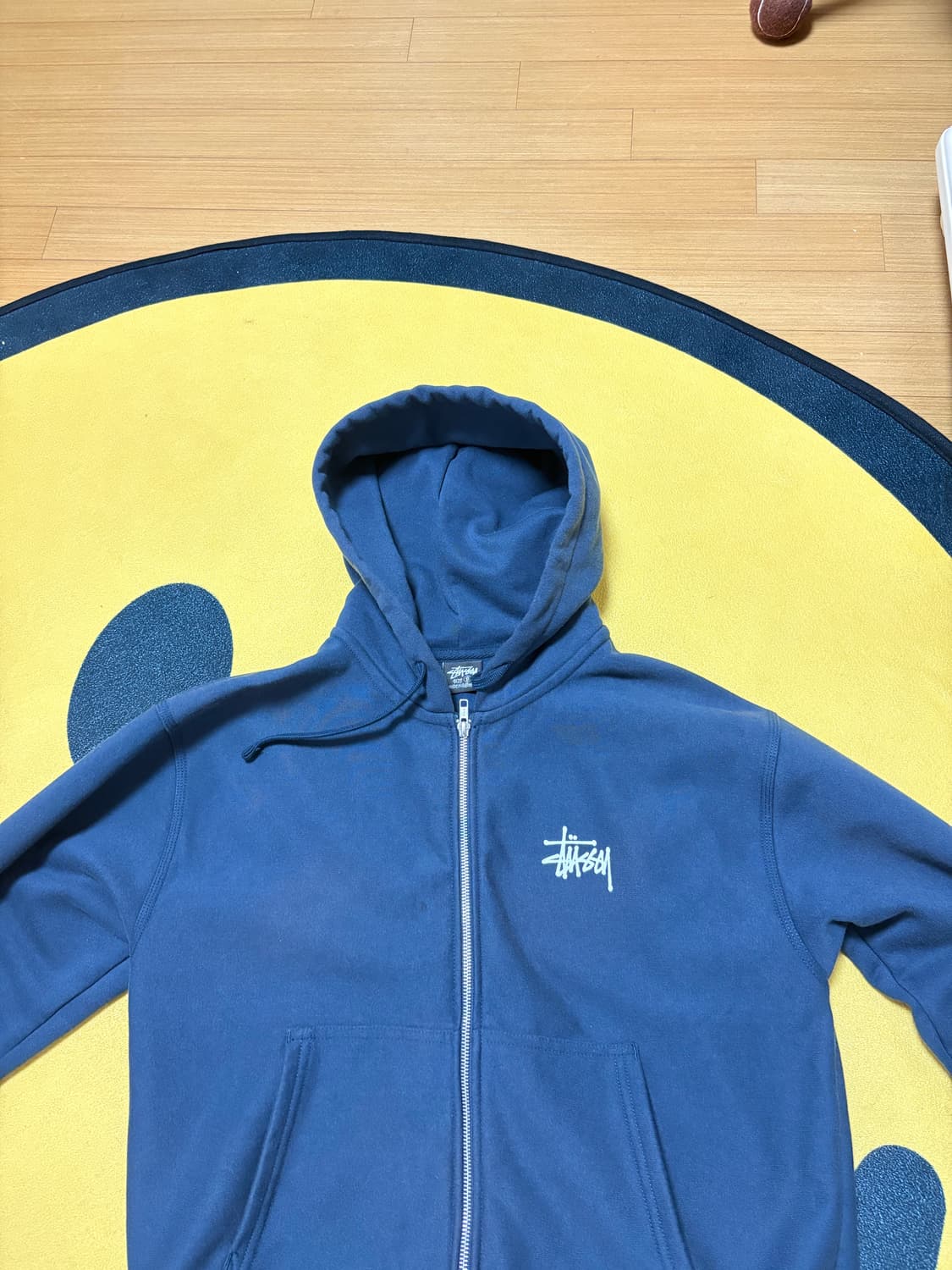 스투시 네이비 후드집업 판매! 상품이미지3