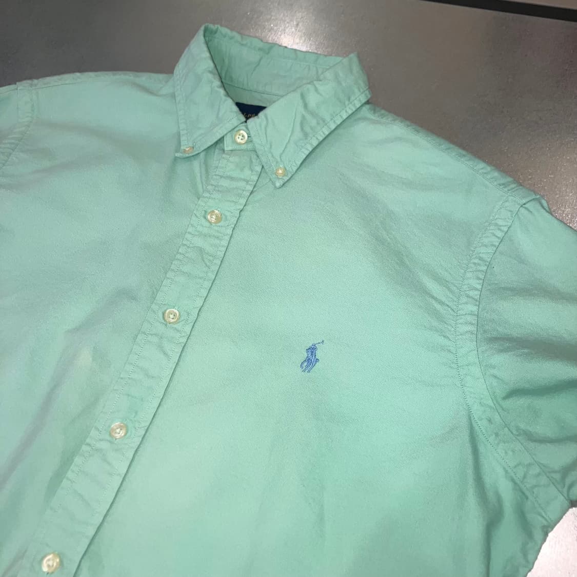 (M) POLO 폴로 랄프로렌 솔리드 셔츠 클래식핏 상품이미지5