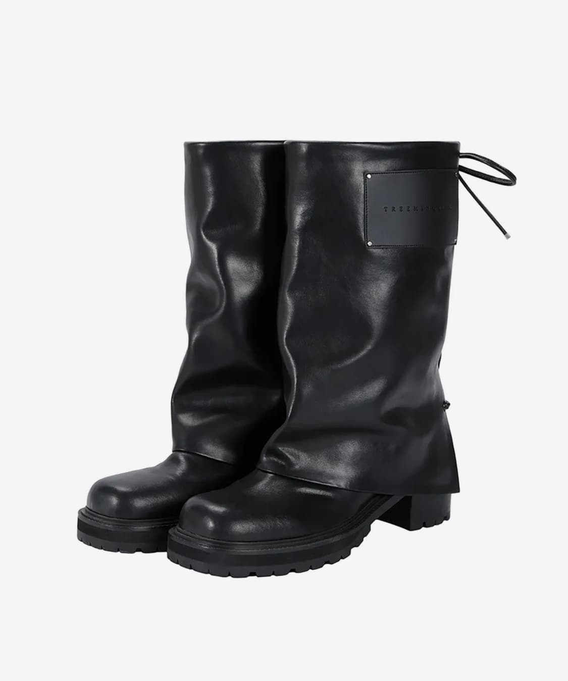 트리밍버드 Folded Lace-up Cowhide Boots 부츠 상품이미지6