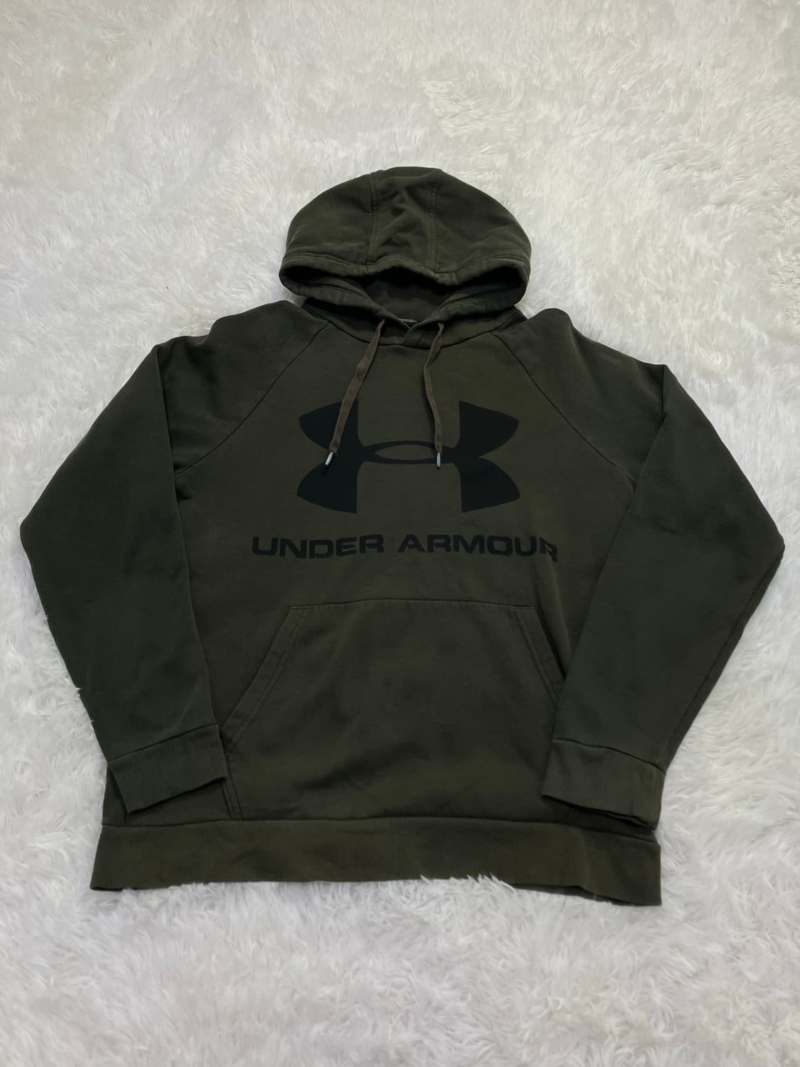 빈티지 카키 언더어머 후드 y2k 스트릿 갸루 펑키 일본빈티지668 상품이미지1